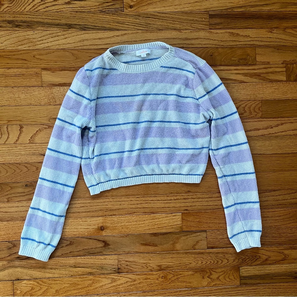Target Cropped Striped Sweater